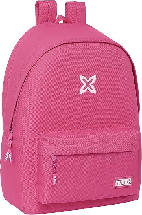 MOCHILA DOBLE PORT.MUNICH FUCSIA