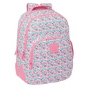 MOCHILA DOBLE MOOS FLORES