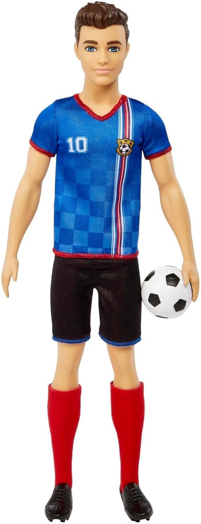 KEN FUTBOLISTA CAMISETA AZUL