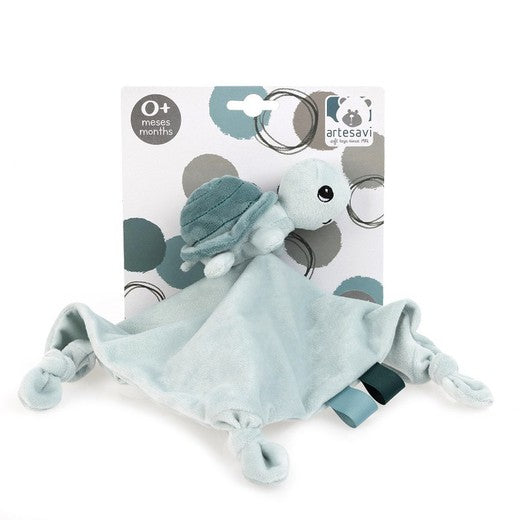 DOUDOU TORTUGA SONAJERO LILA