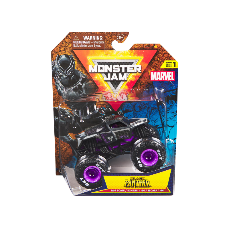 MONSTER JAM VEHIC.MARVEL SURT.
