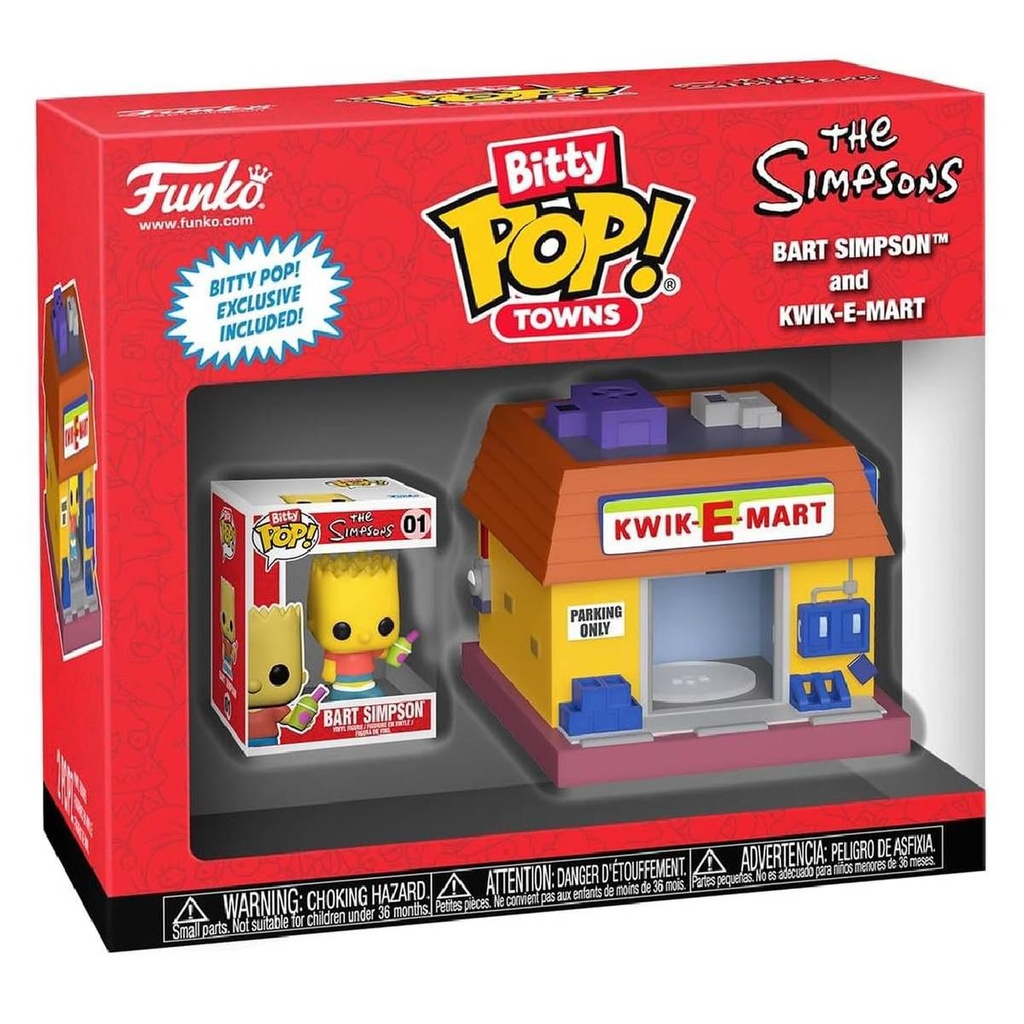 BITTY POP TOWN SIMPSONS