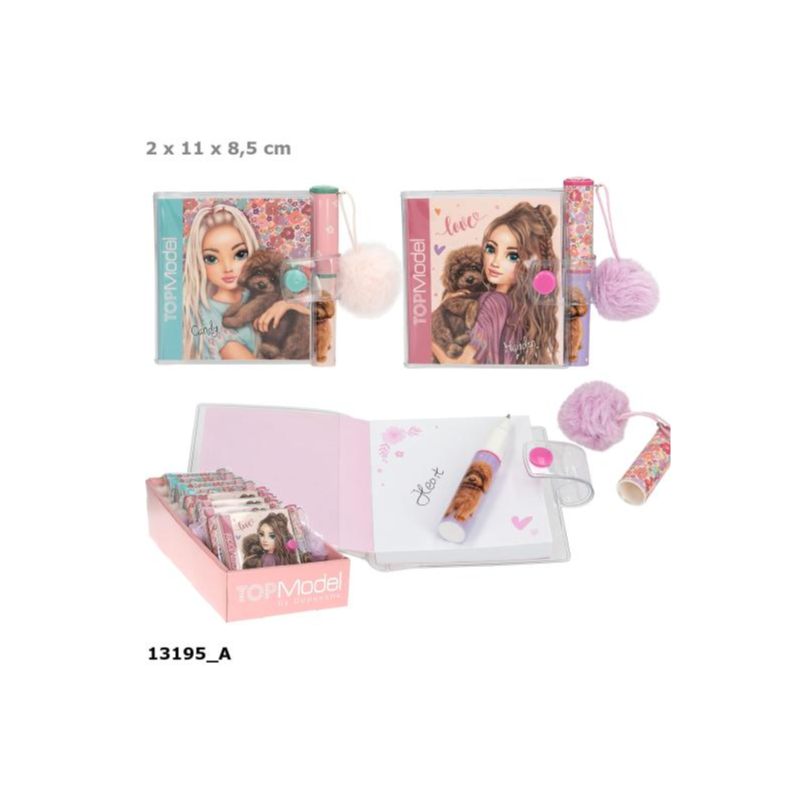 MINI BLOC NOTAS C/BOLI TOP MODEL