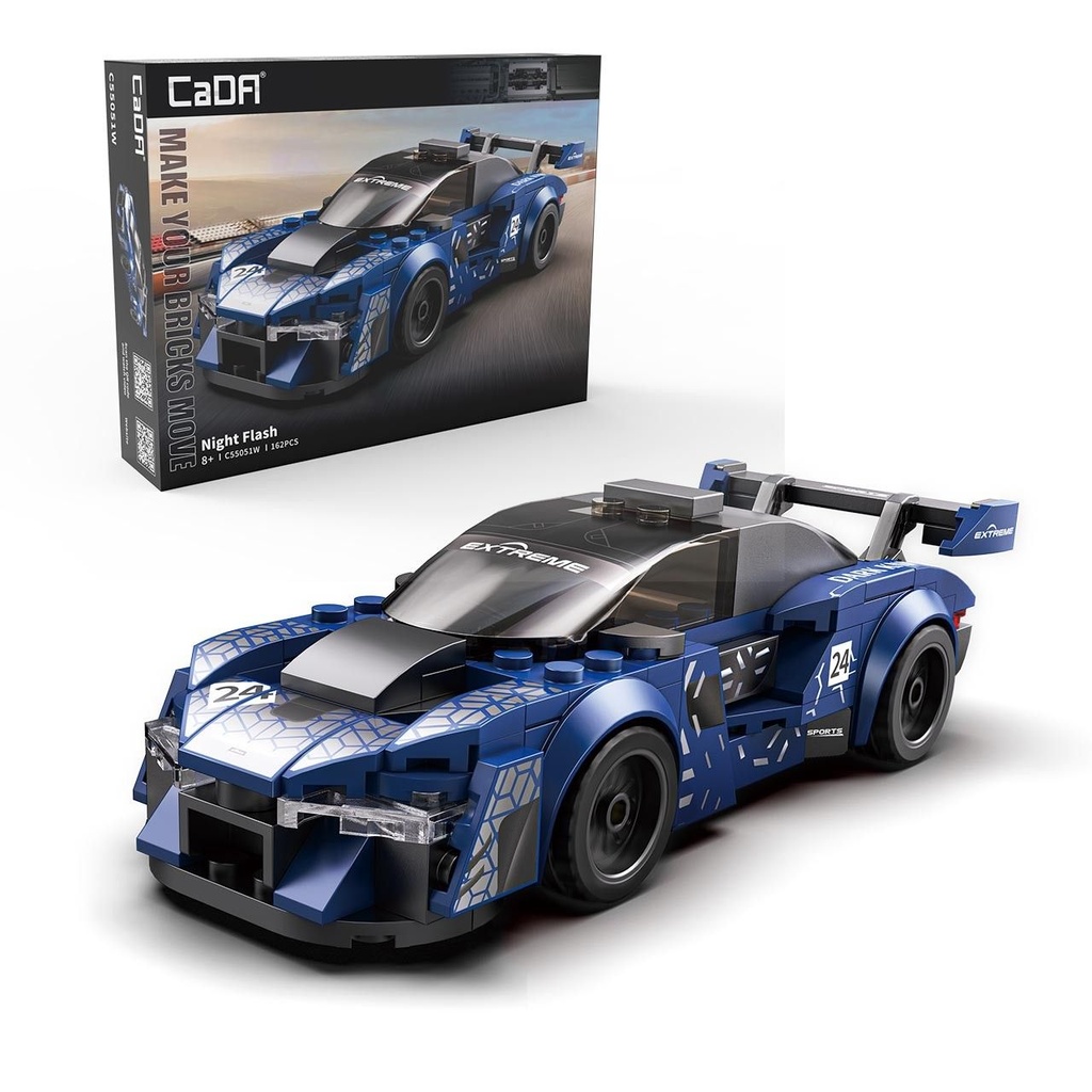 COCHE DEPORTIVO NIGHT FLASH 162 PZAS CaDA