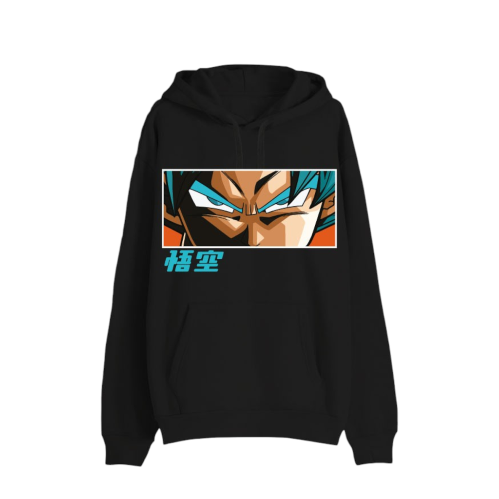 SUDADERA GOKU DBS BLUE H.T.M