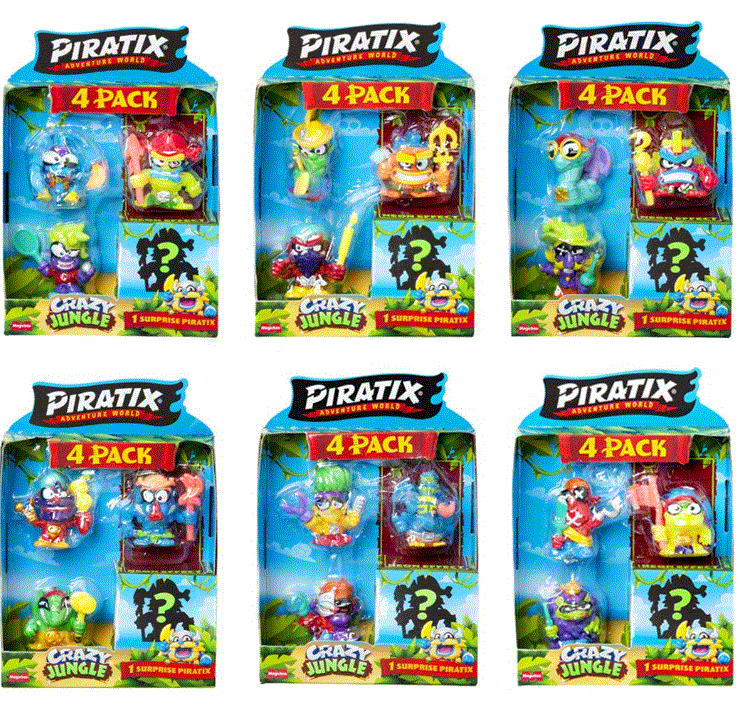 PIRATIX CRAZY JUNGLE-FOUR P.
