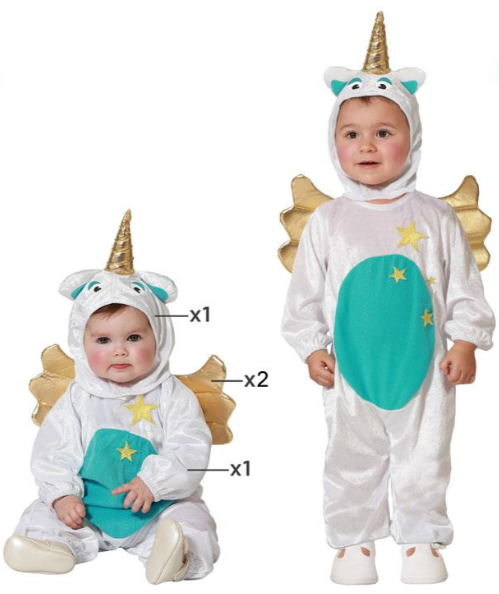 DISFRAZ UNICORNIO +24 M.