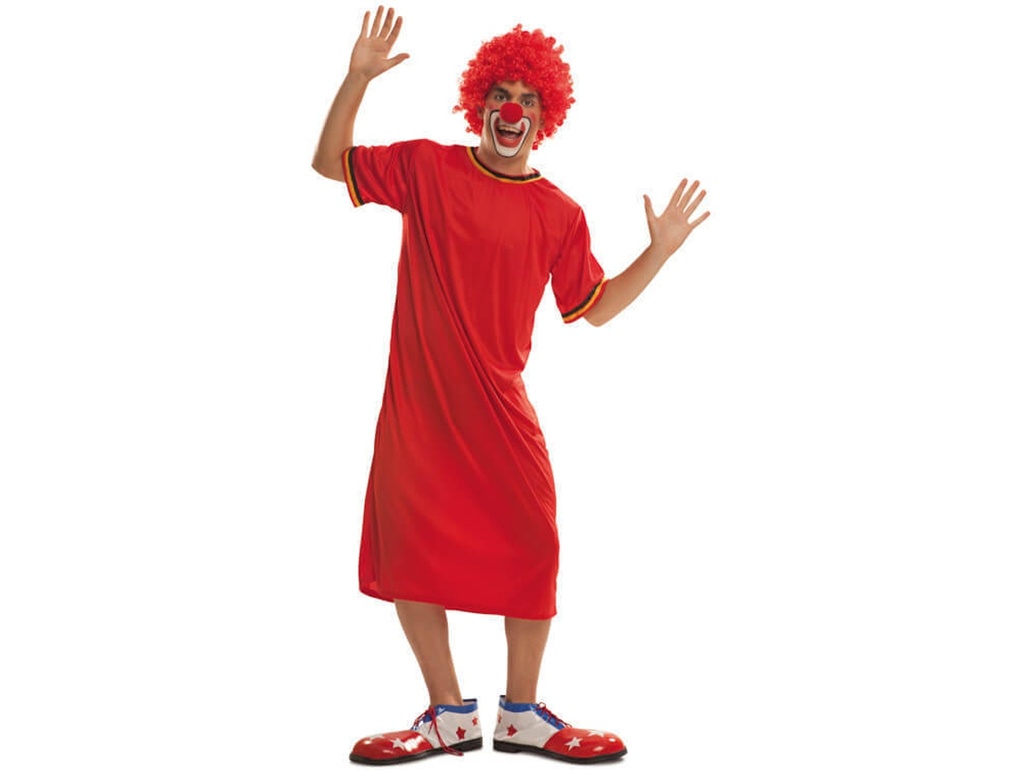 DISFRAZ PAYASO ROJO AD.T.M-L