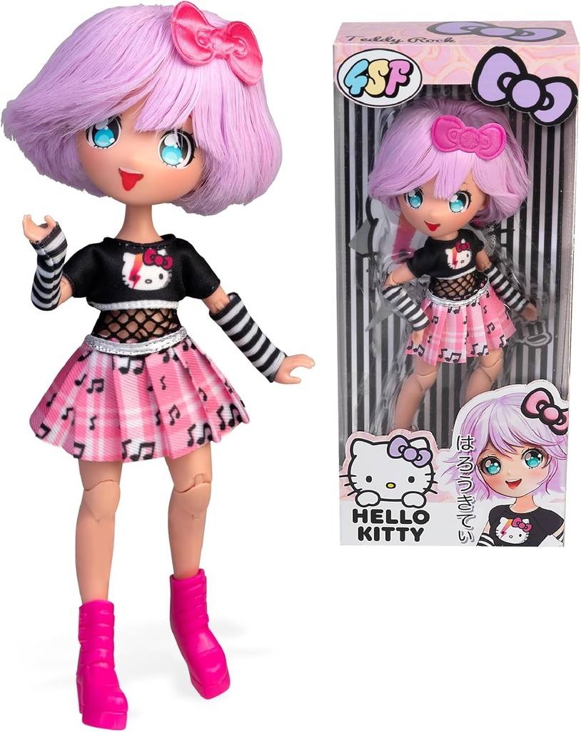 HELLO KITTY.MANGA DOLL MORADA