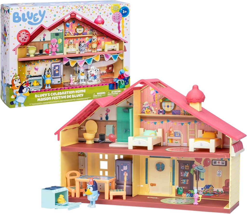 BLUEY CASA CUMPLEAÑOS