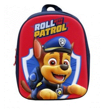 MOCHILA PAW PATROL 3D EVA