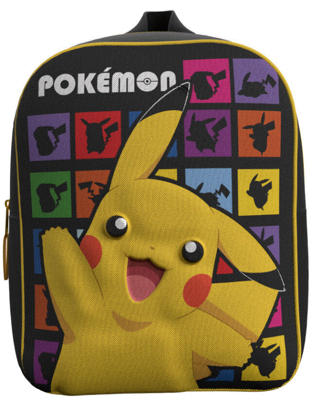 MOCHILA POKEMON 3D EVA