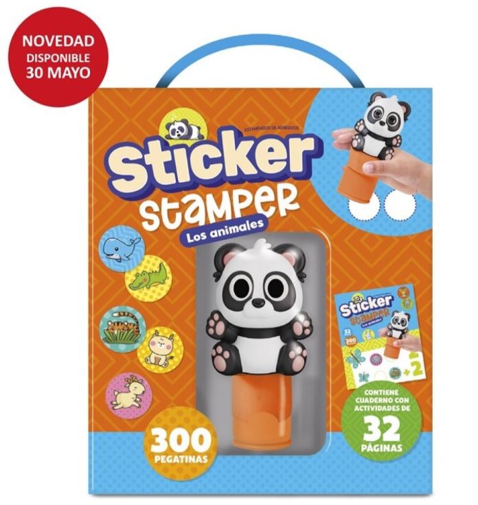 STICKER STAMPER-ANIMALES