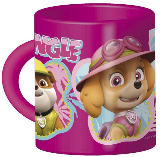 TAZA PAW PATROL ROSA