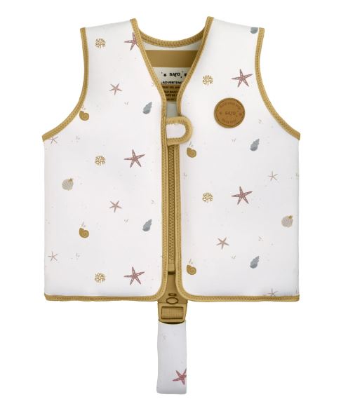 CHALECO APRENDIZAJE BEIGE