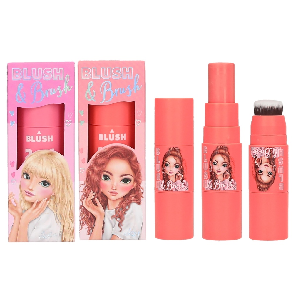 COLORETE BARRA Y BROCHA BEAUTY