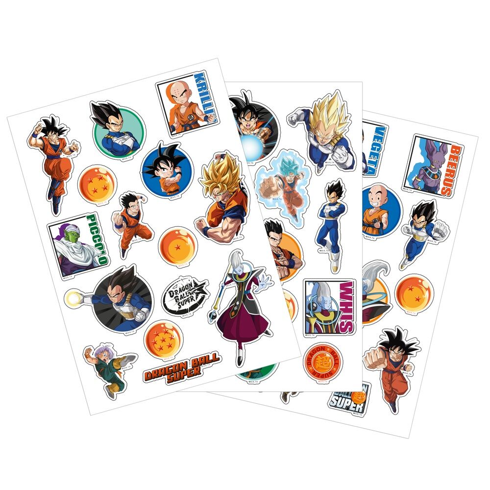 SET STICKERS DRAGON BALL