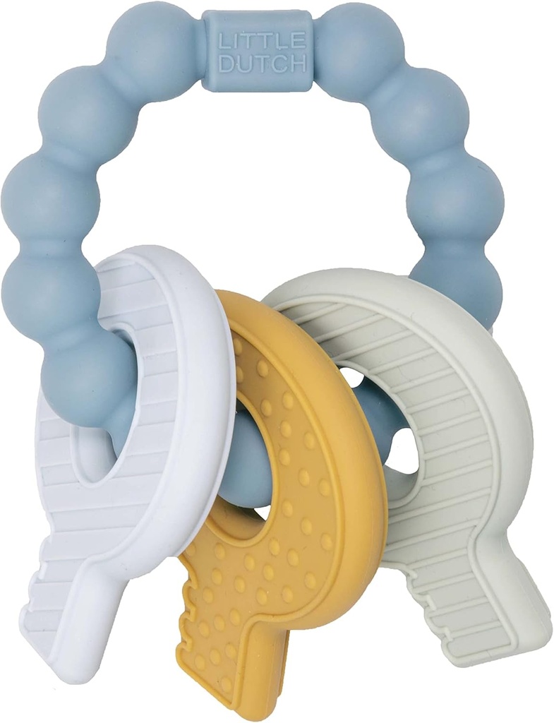 MORDEDOR LLAVERO SILIC.AZUL