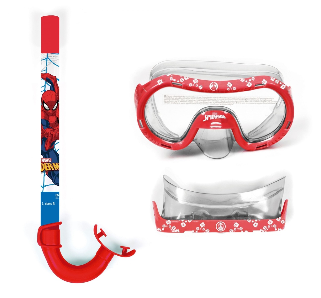SET SNORKEL SPIDERMAN