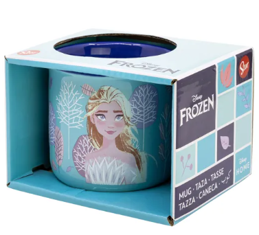TAZA CERAMICA FROZEN  355 ML.