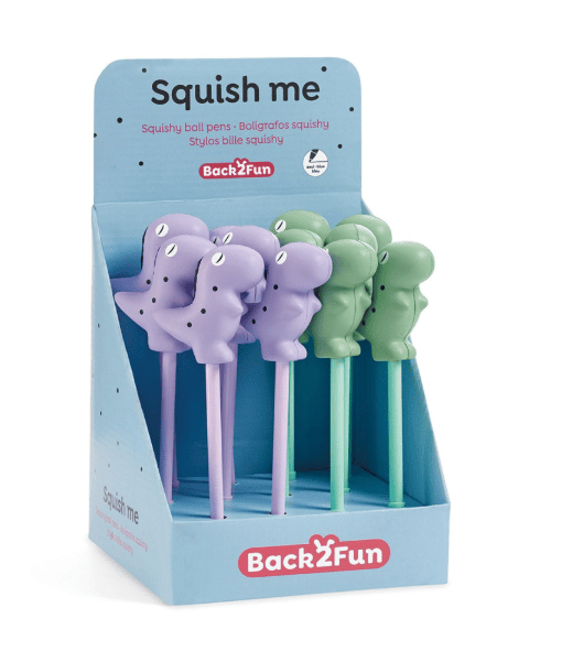 BOLIGRAFO SQUISHY DINO VERDE