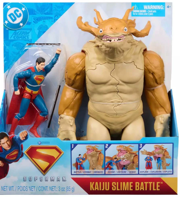 SUPERMAN+KAIJU MONSTER