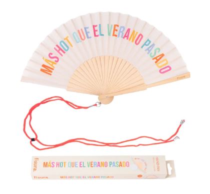 ABANICO "MAS HOT QUE EL VERANO PASADO"