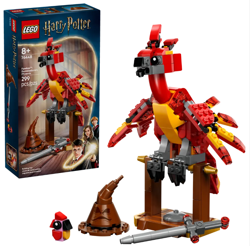 FAWKES:FENIX DE DUMBLEDORE