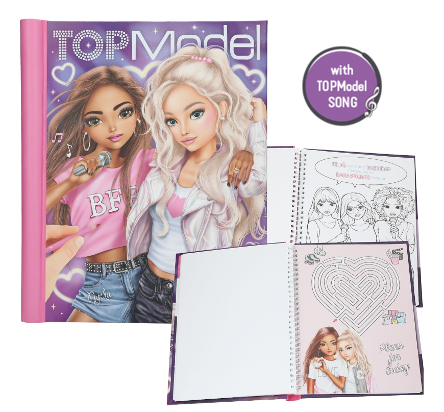 LIBRO COLOREAR MY BFF LED/SON.