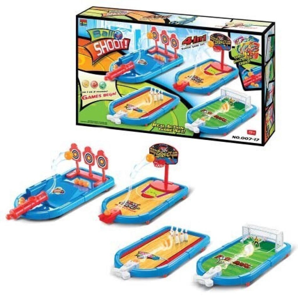 CAJA 4 JUEGOS DEPORTIVOS