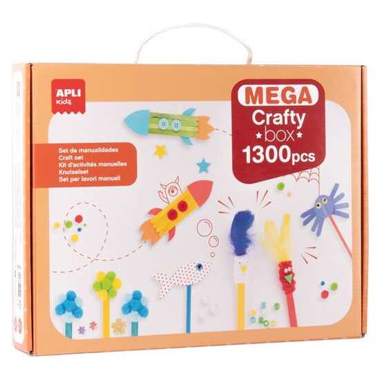 MEGA SET MANUALIDADES 1300P.
