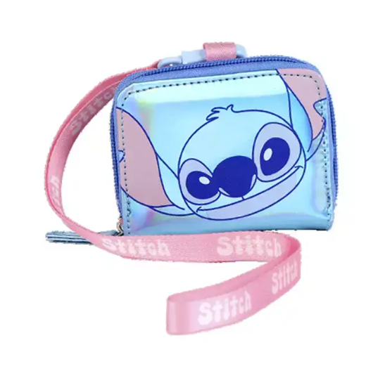 MONEDERO STITCH IRIDISCENTE