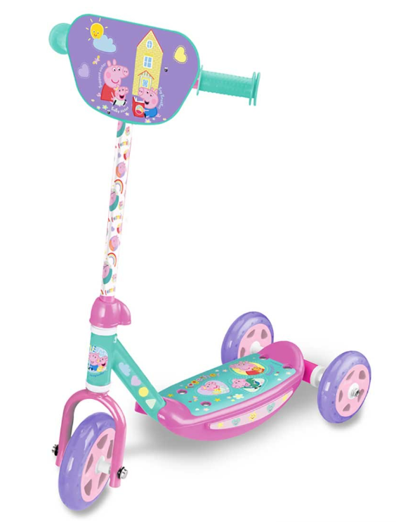 PATINETE 3 RUEDAS PEPPA PIG
