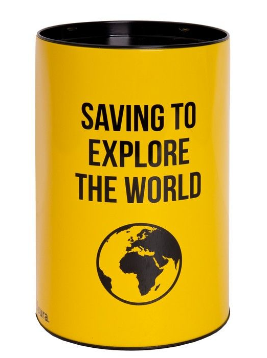 HUCHA XXL"SAVING TO EXPLORE THE WORLD"