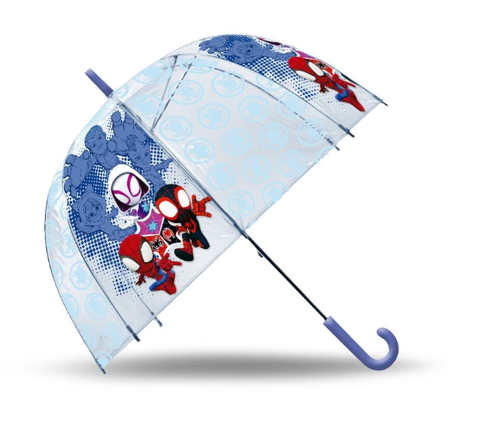 PARAGUAS SPIDEY TRANSP.46CM.