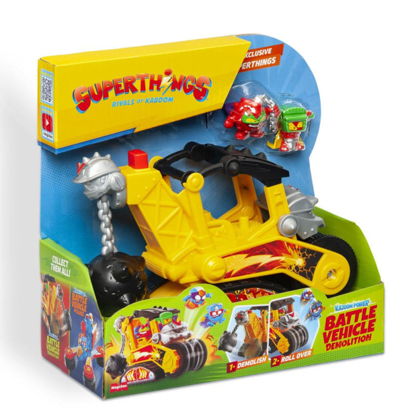 SUPERTHINGS NEON POWER VEHICULOS BATALLA