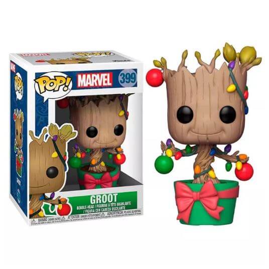 POP MARVEL- GROOT LUCES NAVIDAD