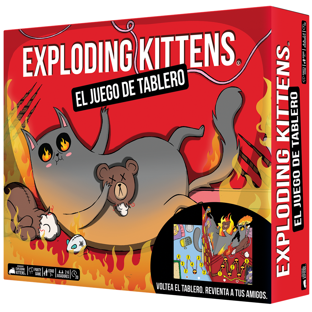 EXPLIDING KITTENS:JUEGO TABLERO