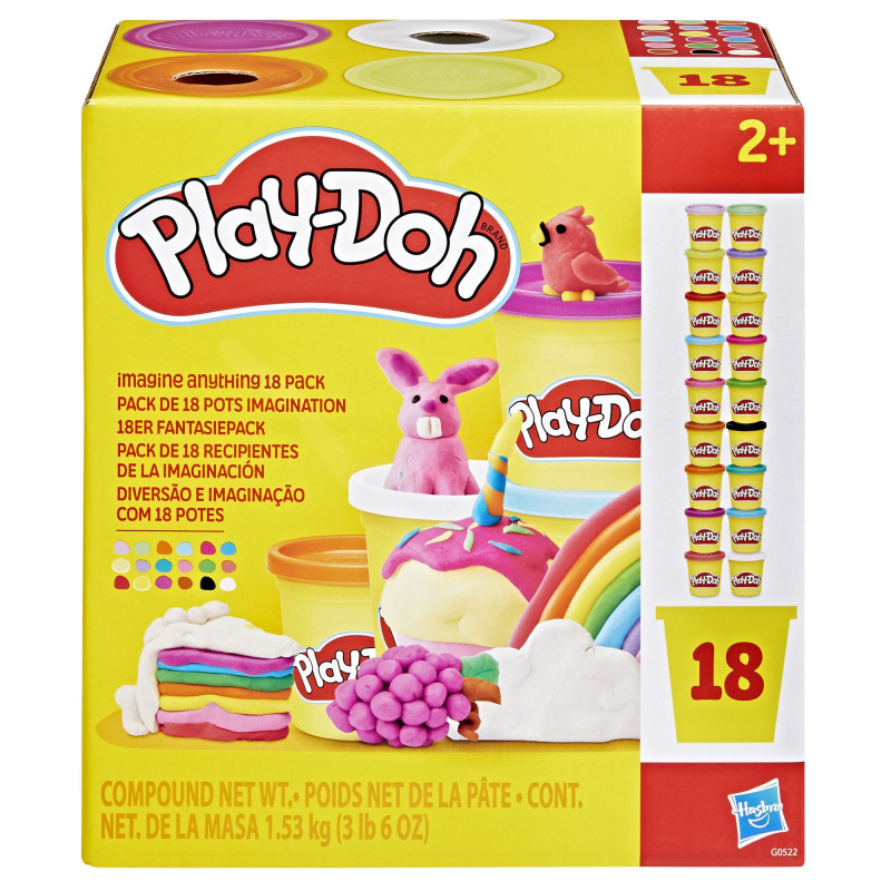 PLAYDOH PACK 18 BOTES