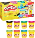 PLAYDOH PACK 8 BOTES COL.VIVOS