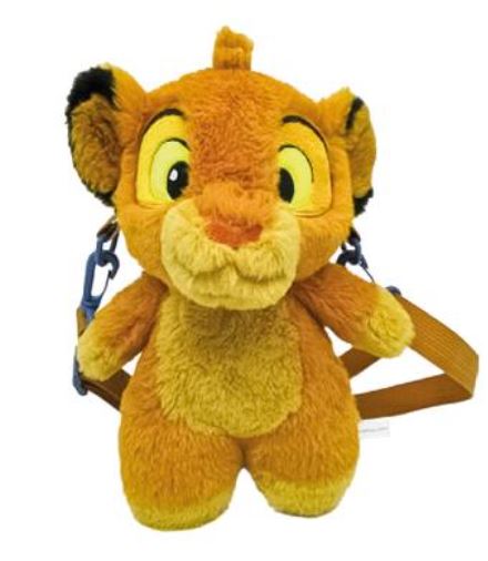 BOLSO PELUCHE REY LEON
