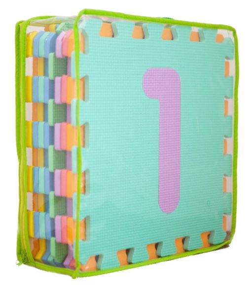 SET 9 P.FOAM 30x30 NUMEROS