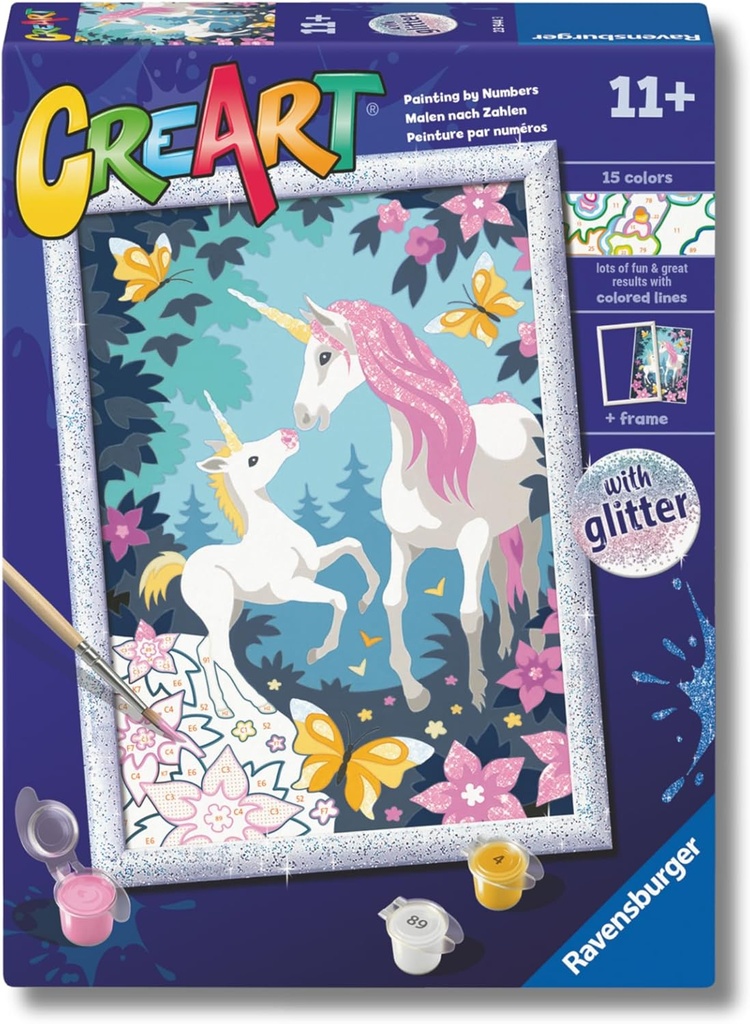 CREART UNICORNIOS GLITTER