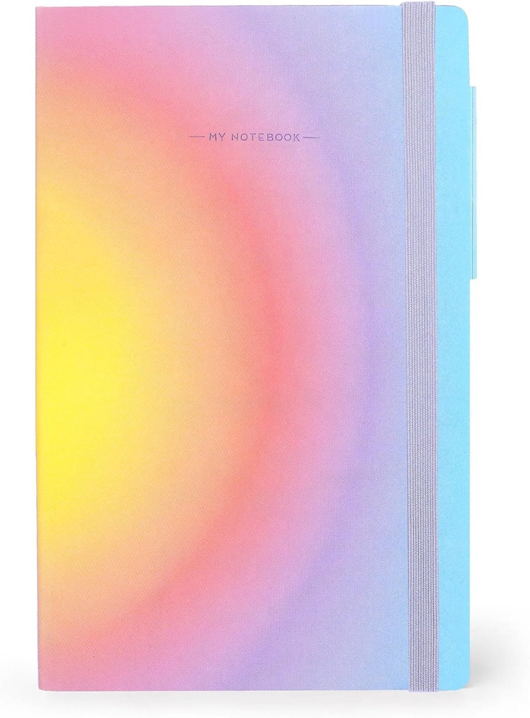 CUADERNO RAYAS AURA MED.