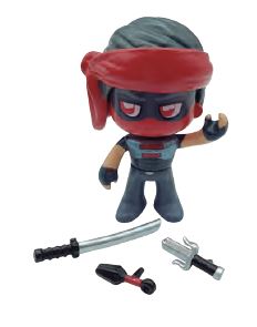 PIN Y PON NINJA MASC.+TURBANTE