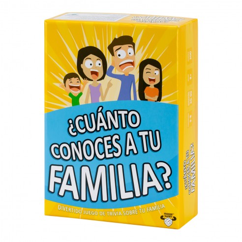 ¿CUÁNTO CONOCES A TU FAMILIA?