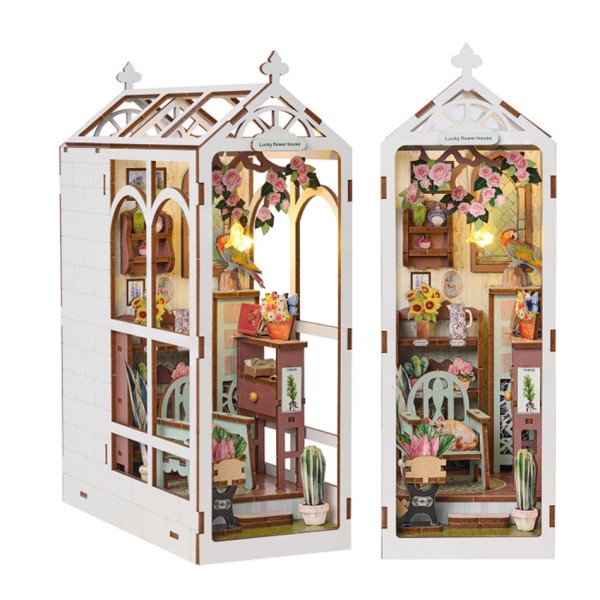 MAQUETA JARDIN ROMANTICO C/LUZ