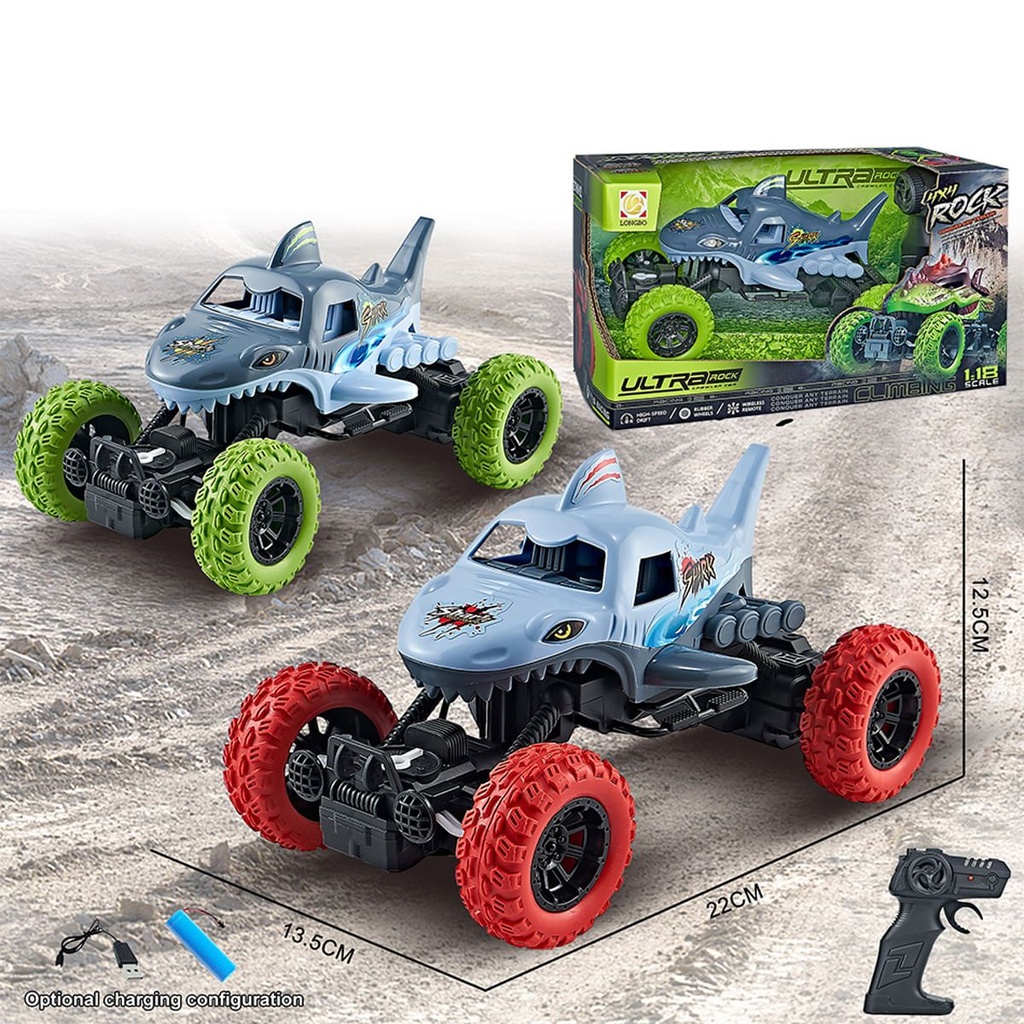 COCHE TIBURON R/C. 1:18