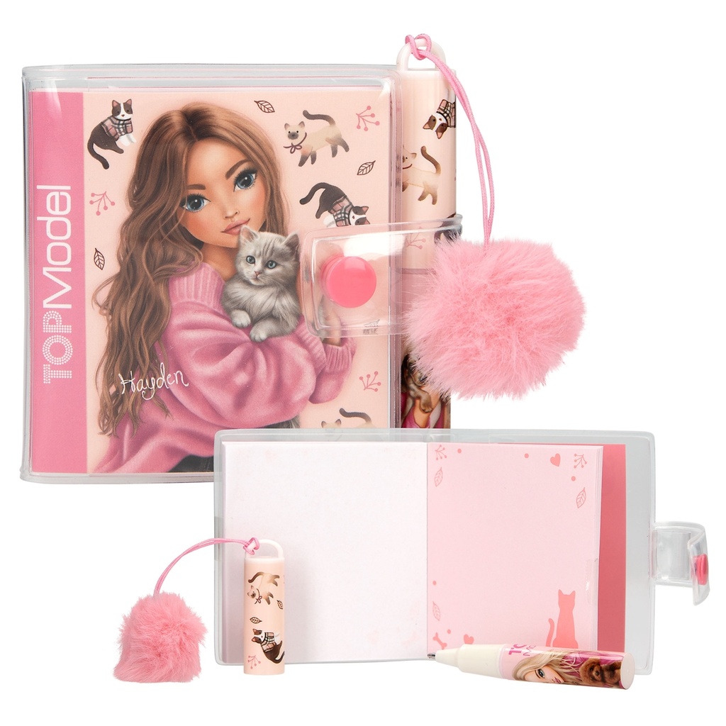MINI BLOC NOTAS C/BOLI TOP MODEL