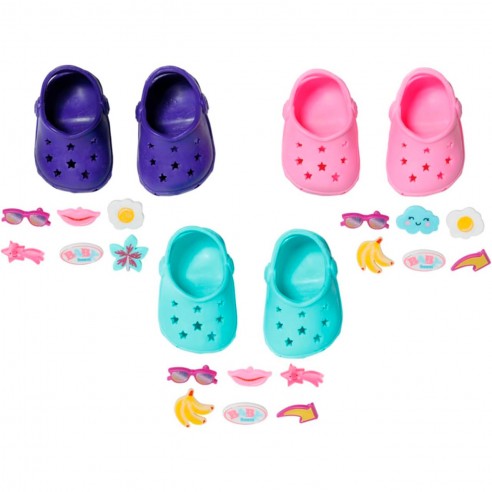 BABY BORN ZAPATITOS C/PINS